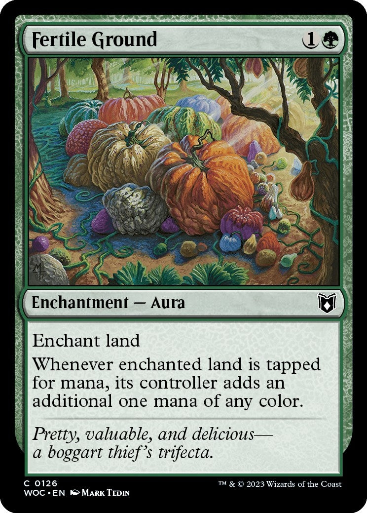 Image for Fertile Ground (126) (Wilds of Eldraine) - Magic: The Gathering