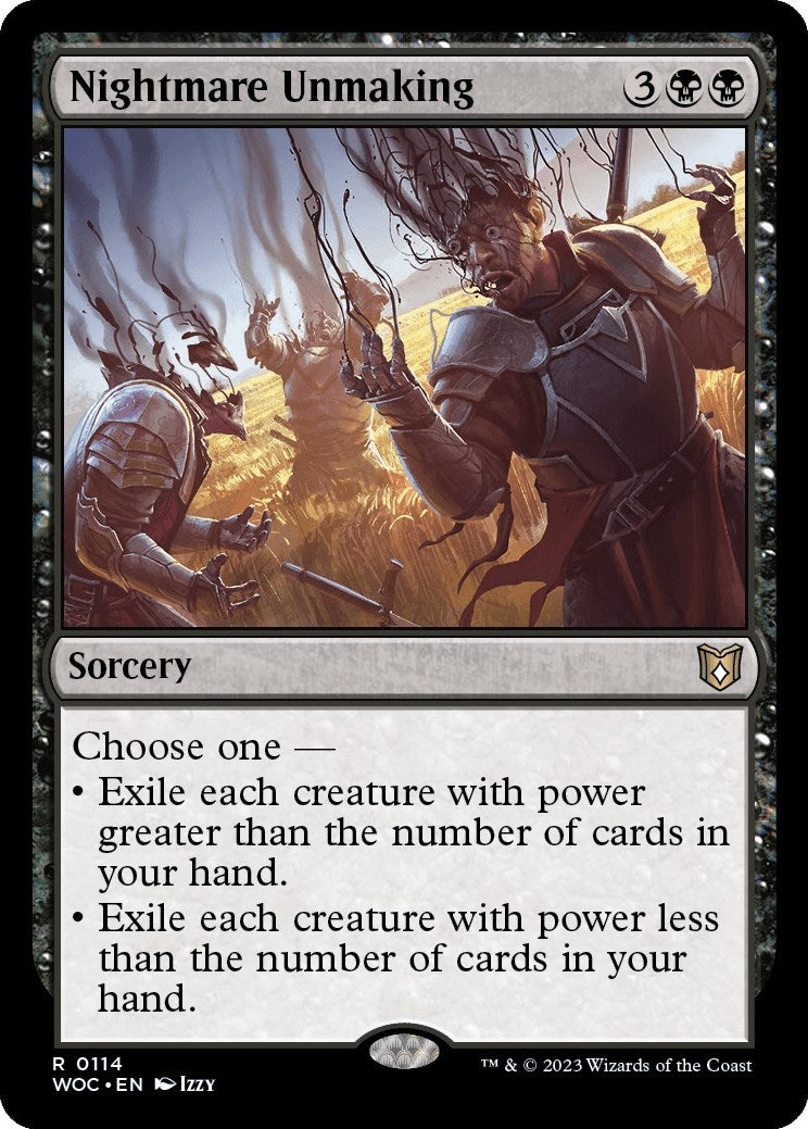 Image for Nightmare Unmaking (114) (Wilds of Eldraine) - Magic: The Gathering