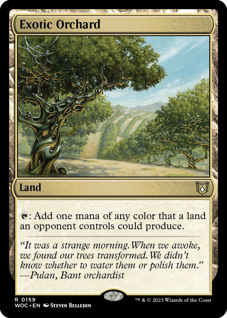 Image for Exotic Orchard (159) (Wilds of Eldraine) - Magic: The Gathering