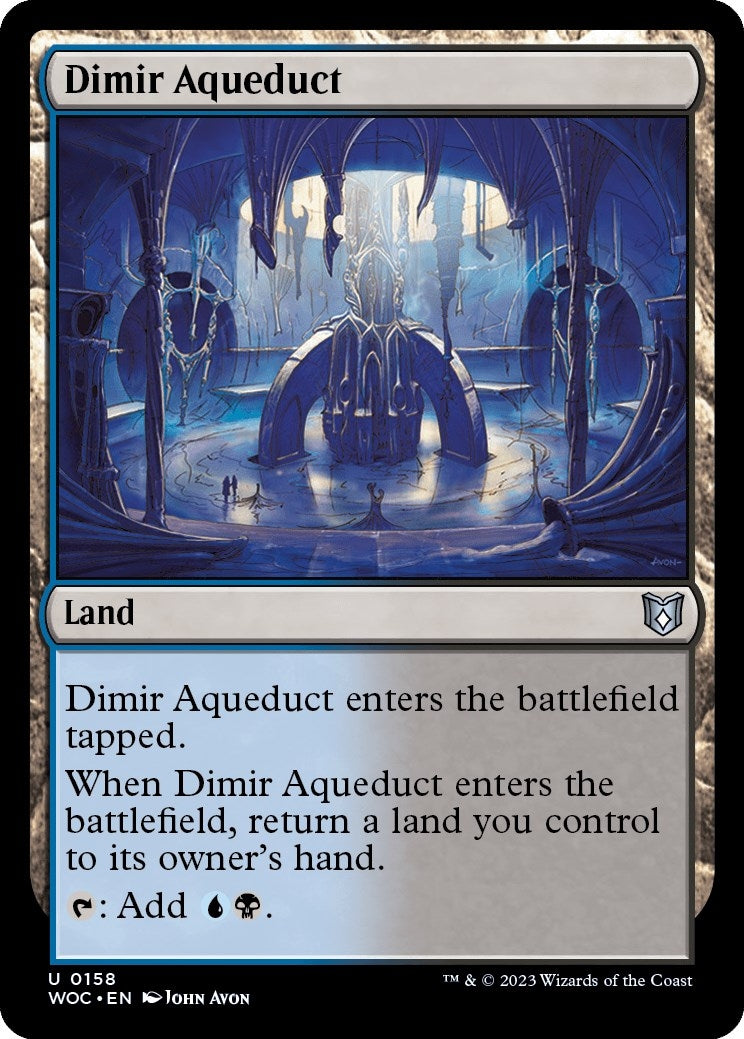 Image for Dimir Aqueduct (158) (Wilds of Eldraine) - Magic: The Gathering