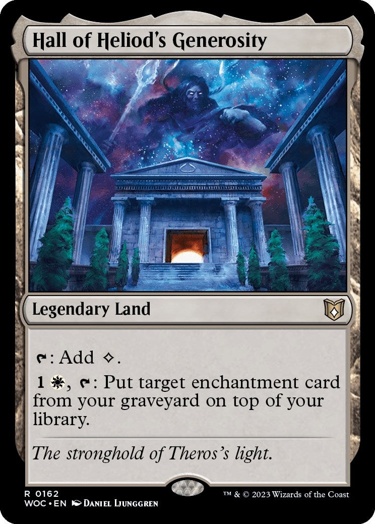 Image for Hall of Heliod's Generosity (162) (Wilds of Eldraine) - Magic: The Gathering