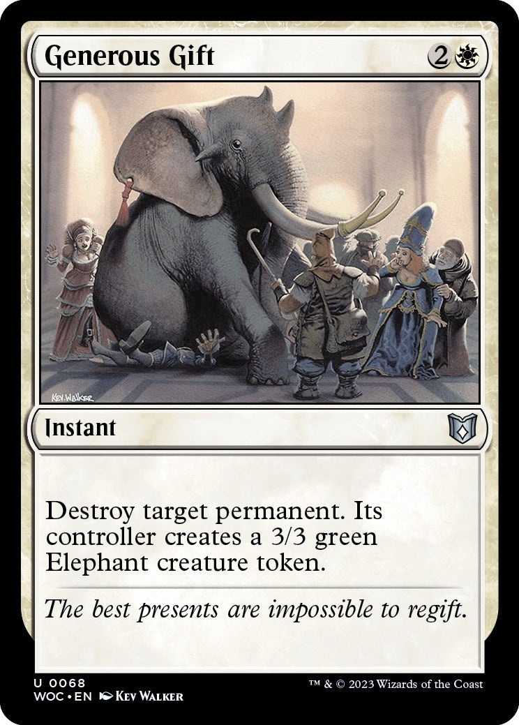 Image for Generous Gift (68) (Wilds of Eldraine) - Magic: The Gathering