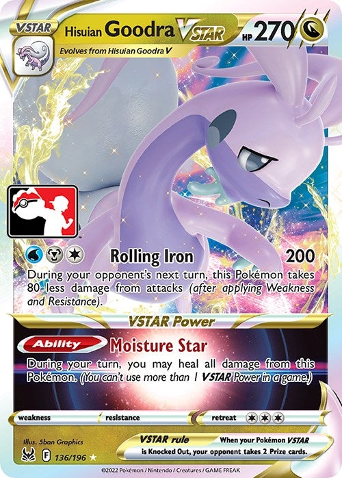 Image for Hisuian Goodra VSTAR (136/196) - Pokemon