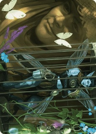 Image for Cooped Up Art Card (1) (Wilds of Eldraine) - Magic: The Gathering