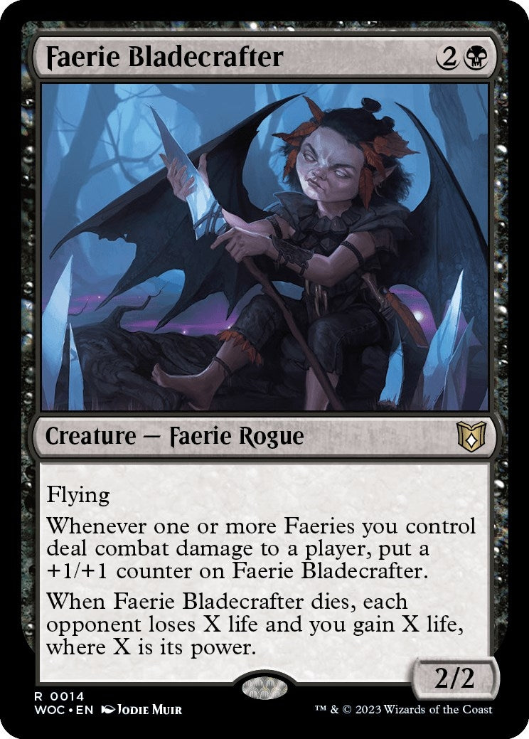 Image for Faerie Bladecrafter (14) (Wilds of Eldraine) - Magic: The Gathering