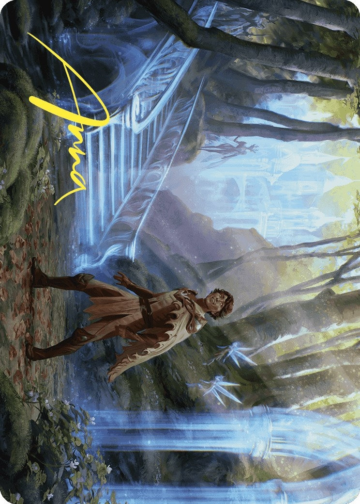 Image for Into the Fae Court Art Card (Gold-Stamped Signature) (7) (Wilds of Eldraine) - Magic: The Gathering