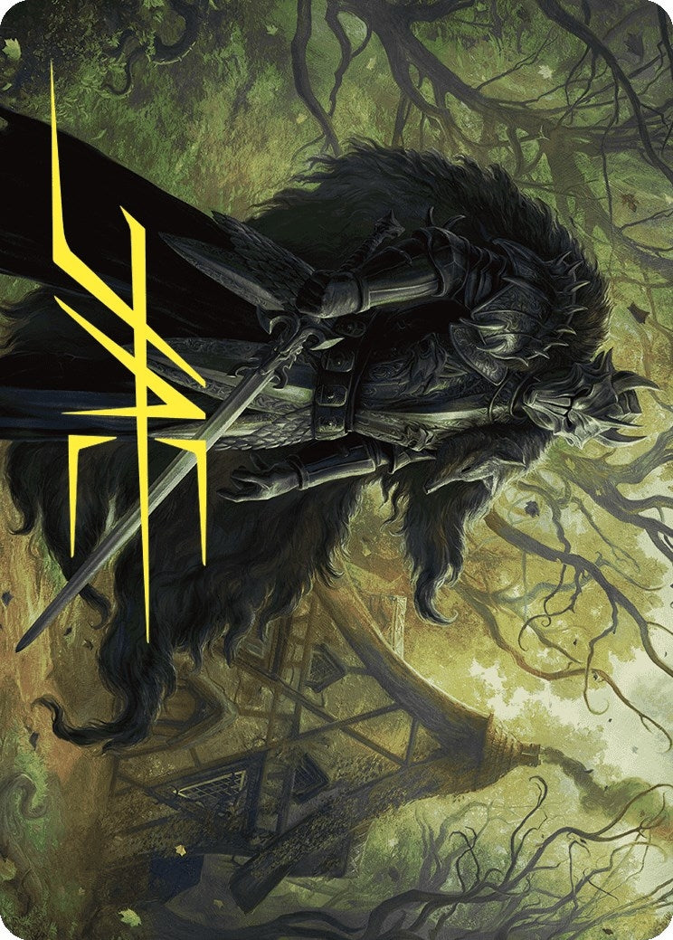 Image for Agatha's Champion Art Card (Gold-Stamped Signature) (22) (Wilds of Eldraine) - Magic: The Gathering