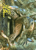 Image for Blossoming Tortoise Art Card (Gold-Stamped Signature) (24) (Wilds of Eldraine) - Magic: The Gathering