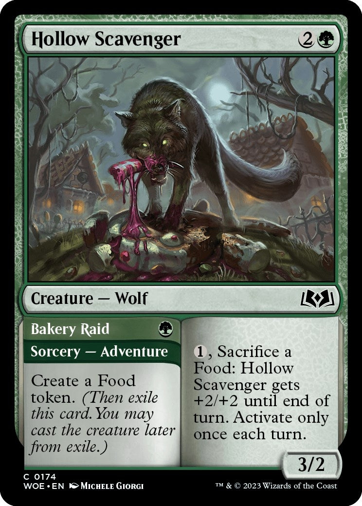 Image for Hollow Scavenger (174) (Wilds of Eldraine) - Magic: The Gathering