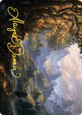 Image for Evolving Wilds Art Card (Gold-Stamped Signature) (47) (Wilds of Eldraine) - Magic: The Gathering