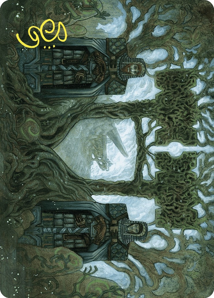 Image for Court of Garenbrig Art Card (Gold-Stamped Signature) (54) (Wilds of Eldraine) - Magic: The Gathering