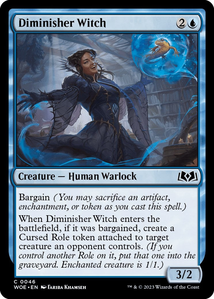 Image for Diminisher Witch (46) (Wilds of Eldraine) - Magic: The Gathering
