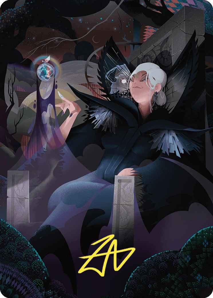 Image for Eriette of the Charmed Apple Art Card (Gold-Stamped Signature) (58) (Wilds of Eldraine) - Magic: The Gathering