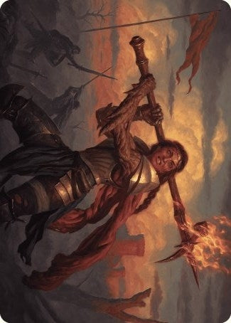 Image for Imodane, the Pyrohammer Art Card (18) (Wilds of Eldraine) - Magic: The Gathering