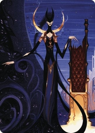 Image for Ashiok, Wicked Manipulator Art Card (57/81) (57) (Wilds of Eldraine) - Magic: The Gathering