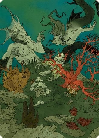 Image for Curiosity Art Card (65) (Wilds of Eldraine) - Magic: The Gathering