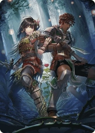Image for Defense of the Heart Art Card (81) (Wilds of Eldraine) - Magic: The Gathering