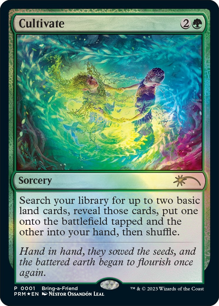 Image for Cultivate (Bring-a-Friend Promo) (1) (Unique and Miscellaneous Promos) - Magic: The Gathering