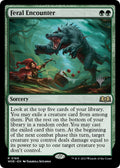Image for Feral Encounter (169) (Wilds of Eldraine) - Magic: The Gathering