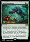 Image for Feral Encounter (169) (Prerelease Cards) - Magic: The Gathering