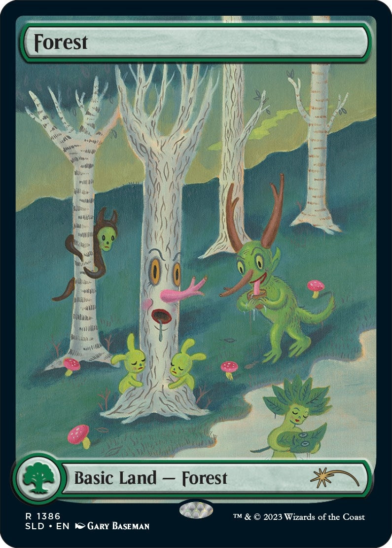 Image for Forest (1386) (1386) (Secret Lair Drop Series) - Magic: The Gathering