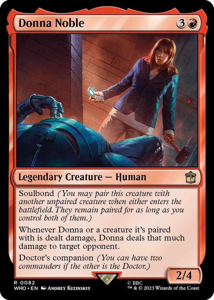 Image for Donna Noble (82) (Universes Beyond: Doctor Who) - Magic: The Gathering