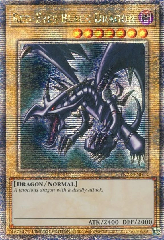 Image for Red-Eyes Black Dragon (Quarter Century Secret Rare) (TN23-EN003) (TN23) - YuGiOh