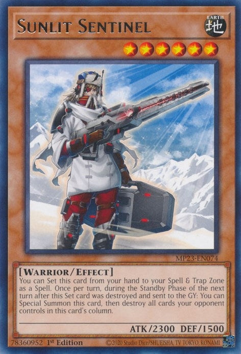 Image for Sunlit Sentinel (MP23-EN074) (MP23) - YuGiOh