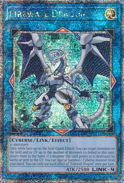 Image for Firewall Dragon (Quarter Century Secret Rare) (TN23-EN008) (TN23) - YuGiOh