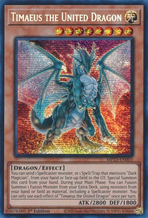 Timaeus the United Dragon (MP23-EN003) (MP23)