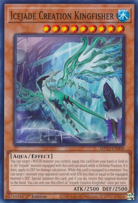 Image for Icejade Creation Kingfisher (MP23-EN008) (MP23) - YuGiOh