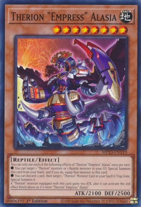 Image for Therion "Empress" Alasia (MP23-EN119) (MP23) - YuGiOh