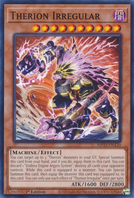 Image for Therion Irregular (MP23-EN120) (MP23) - YuGiOh
