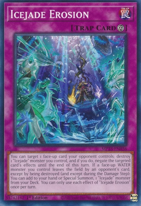 Image for Icejade Erosion (MP23-EN036) (MP23) - YuGiOh