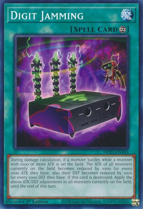 Image for Digit Jamming (MP23-EN143) (MP23) - YuGiOh