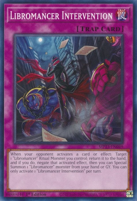 Image for Libromancer Intervention (MP23-EN049) (MP23) - YuGiOh