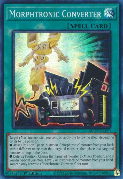 Image for Morphtronic Converter (MP23-EN150) (MP23) - YuGiOh