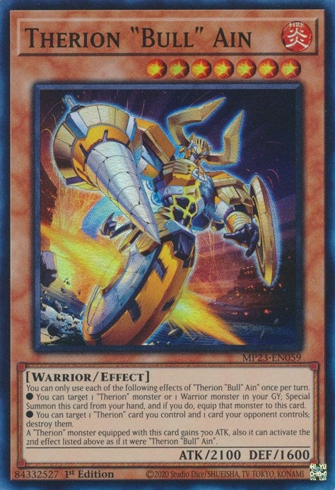 Image for Therion "Bull" Ain (MP23-EN059) (MP23) - YuGiOh