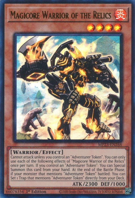 Image for Magicore Warrior of the Relics (MP23-EN266) (MP23) - YuGiOh