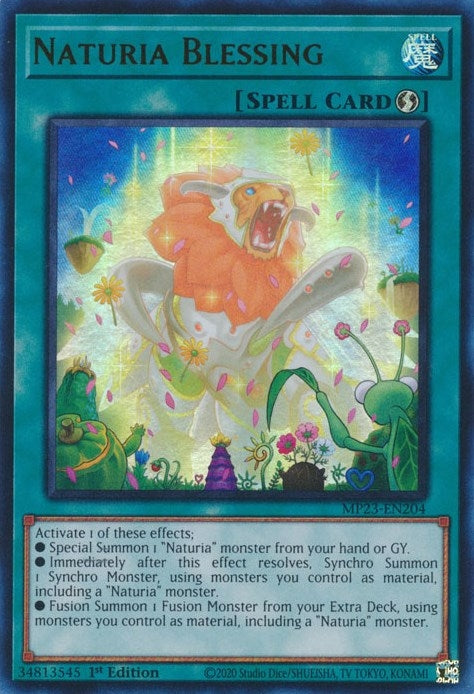Image for Naturia Blessing (MP23-EN204) (MP23) - YuGiOh