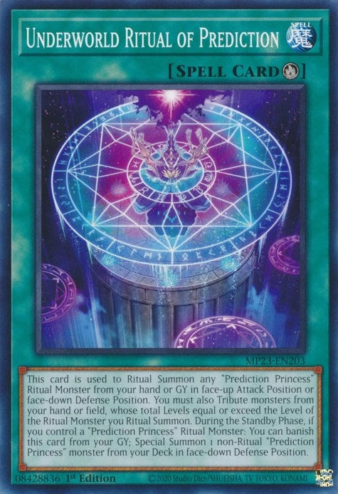 Image for Underworld Ritual of Prediction (MP23-EN203) (MP23) - YuGiOh