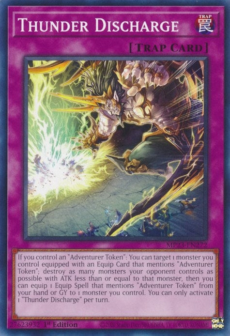 Image for Thunder Discharge (MP23-EN272) (MP23) - YuGiOh