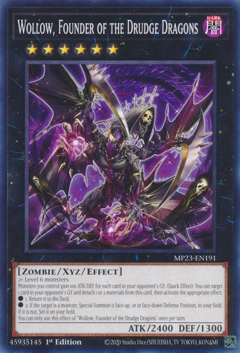 Image for Wollow, Founder of the Drudge Dragons (MP23-EN191) (MP23) - YuGiOh