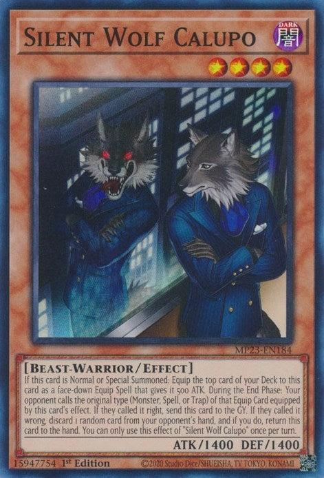 Image for Silent Wolf Calupo (MP23-EN184) (MP23) - YuGiOh