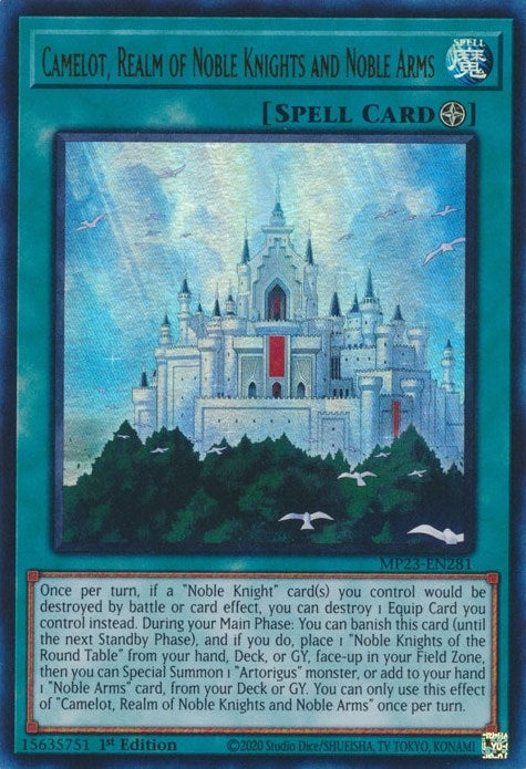 Image for Camelot, Realm of Noble Knights and Noble Arms (MP23-EN281) (MP23) - YuGiOh