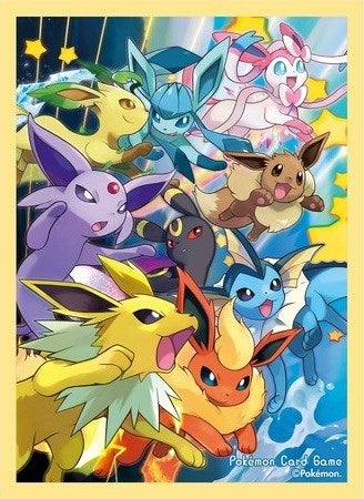 Image for Pokemon TCG: Pokemon Center Japan Exclusive Card Sleeves - Eevee Dash! Ver. 2 (64-Pack) - Card Sleeves