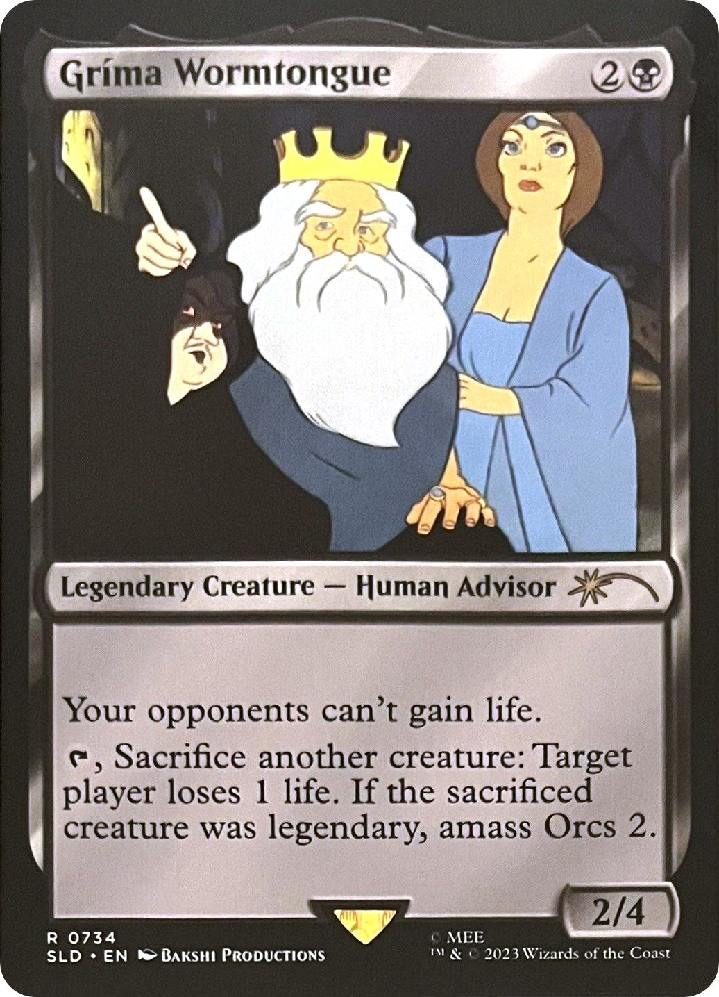 Image for Grima Wormtongue (734) (Secret Lair Drop Series) - Magic: The Gathering