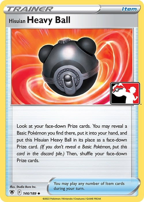 Image for Hisuian Heavy Ball (146/189) - Pokemon