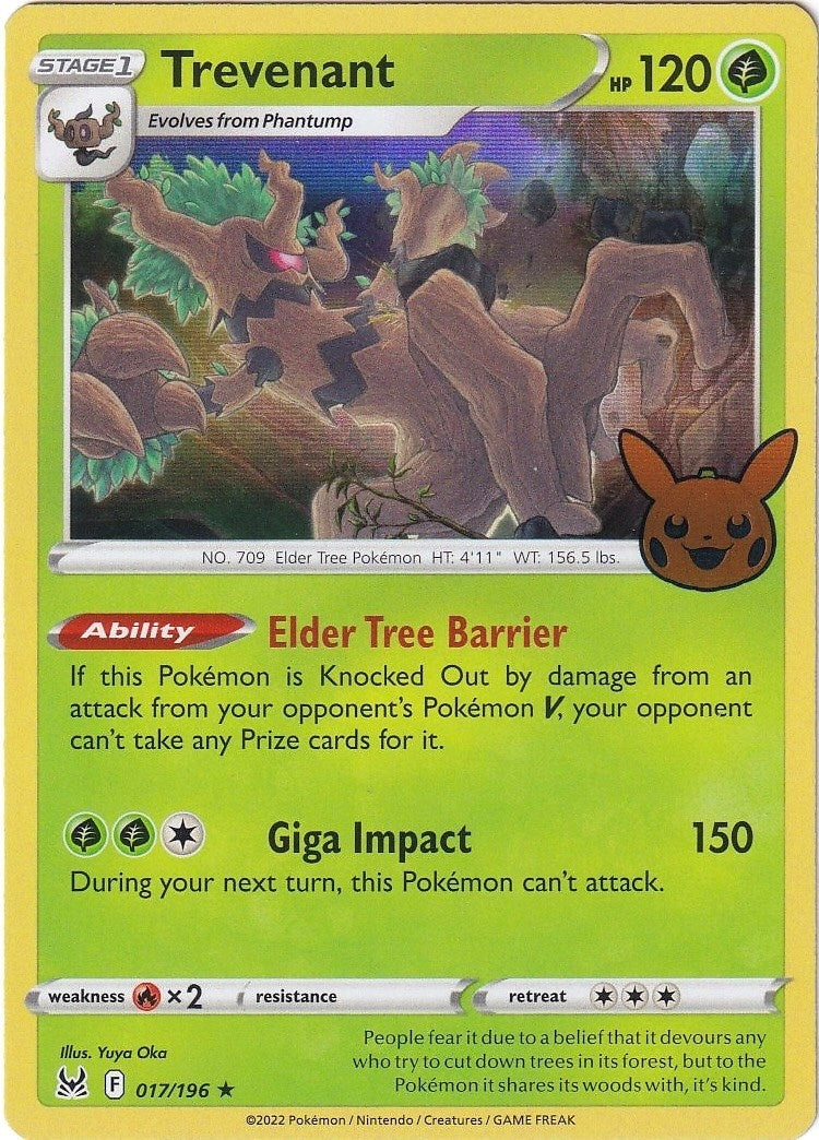 Image for Trevenant (017/196) (TTBB23) - Pokemon