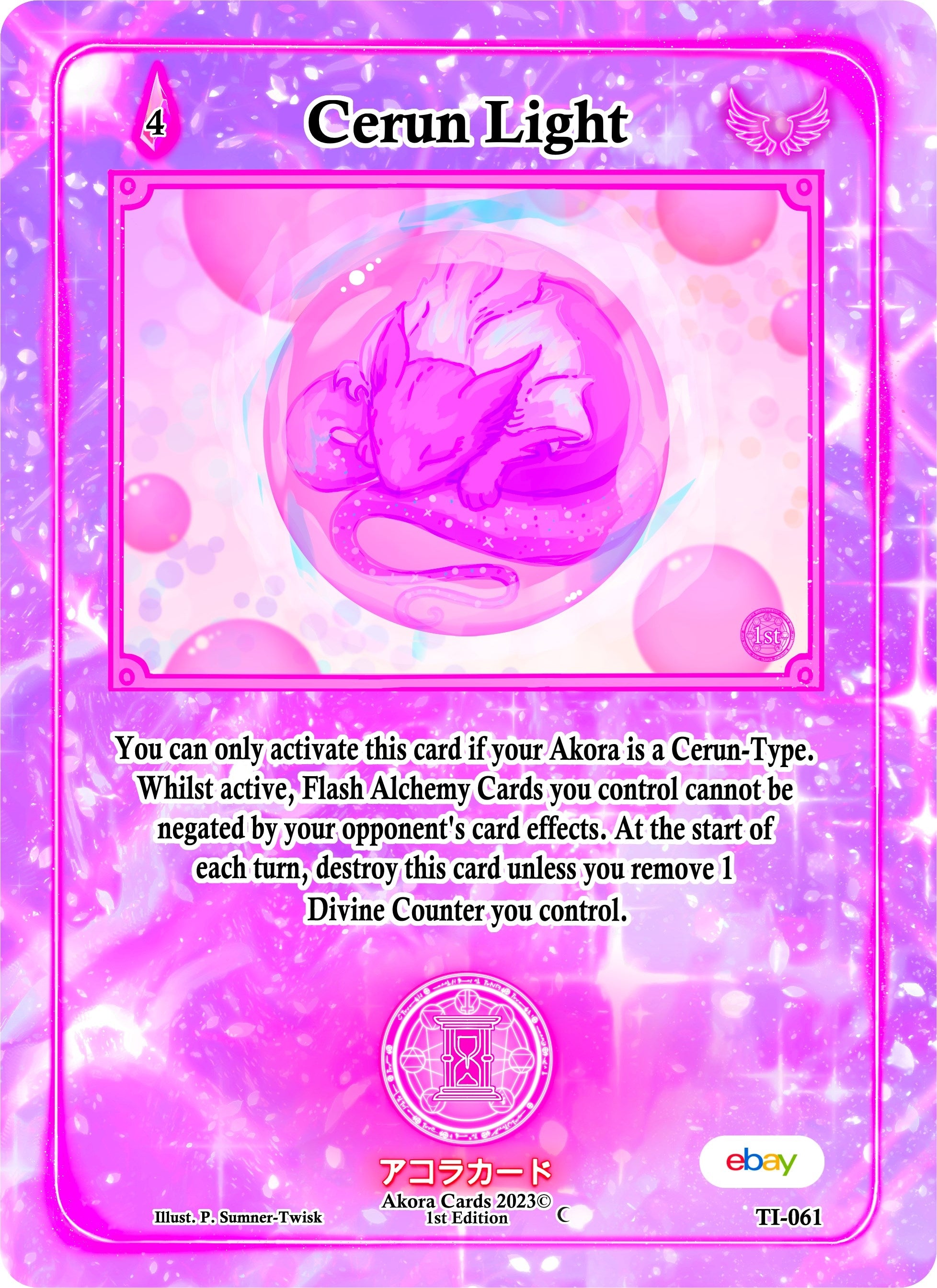 Image for Cerun Light (TI-061) (Trials of Ikithia [eBay 1st Edition]) - Akora TCG